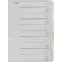 Amazon | キングジム カラーインデックス10 パック907-10Y-10 10冊入